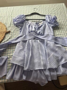 Balance purple romper